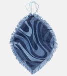 Мармо топ-бюстье из денима Pucci, Blue/Medio - фото