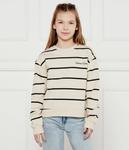 Толстовка Calvin Klein Jeans Loose Fit, бежевый - фото