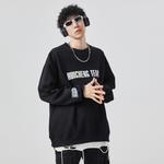 Свитшот Unisex HCHUICHENG, темно-синий - фото 6