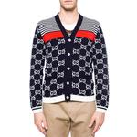 Свитер мужской темно-синий Gucci, темно-синий - фото 2