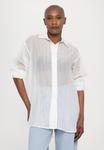 Блузка на пуговицах OVERSIZED SHIRT REMAIN, белый - фото 5