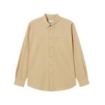 LACOSTE Мужская рубашка бежевого цвета Beige - фото