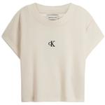 Футболка женская Calvin Klein, слоновая кость - фото