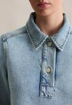 Платье Marc O'Polo DENIM A-SHAPED, MINI LENGTH, Light Blue Multi/Light-Blue Denim - фото 4
