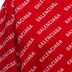 Свитер женский Balenciaga, красный - фото 3