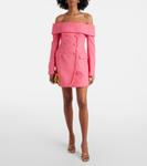 Мини-платье из крепа Монтана Rebecca Vallance, Rose - фото 2