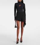 Вырез сверху Mugler, черный - фото 2