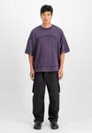 Футболка с принтом OPEN EDGE Alpha Industries, фиолетовый - фото 5
