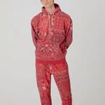 Деконструированный худи bandana williams iii KITH, красный - фото 5