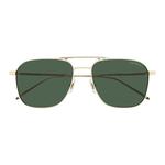 Пилотская оправа солнцезащитные очки MONTBLANC - фото 2