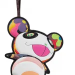 LOUIS VUITTON Кожаный брелок для сумки LV X TM SUPERFLAT PANDA, Multicolor - фото 4