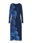 Миди платье Desigual, Blue/Dark blue - фото