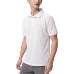 Columbia Белая поло для мужчин - фото 7