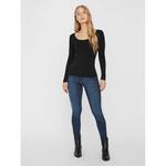 Футболка с длинным рукавом Vero Moda Maxy My SofU Neck, черный - фото 4