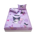 Подогнанная простыня Sanrio, фиолетовый - фото