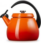 Эмалированный стальной чайник Le Creuset, 2,2 л, с пламенем - фото 3