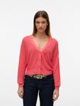 Вязаный кардиган VERO MODA VMNew Lexsun, цвет Melon - фото 2