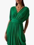 Платье миди из драпированного джерси James Lakeland, Green - фото 3