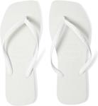Шлепанцы Slim Square Flip Flop Sandal Havaianas, белый - фото