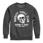 Детский флисовый свитшот с принтом rock, paper, scissors Licensed Character, Heather Charcoal - фото