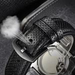 KANGOL Часы Black Friday Automatic Mechanical Movement Genuine Leather Strap Watch Men's Watch Cut-Out Dial - фото 8