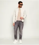 Куртка regular fit Guess Jeans, экрю - фото 2