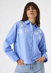 Блуза Garcia Button-down blouse, River Valley/Blue - фото
