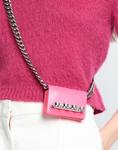 Сумка через плечо ALEXANDER MCQUEEN, фуксия - фото 3