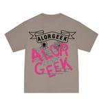 ALORGEEK Футболка унисекс, Розовый - фото 11