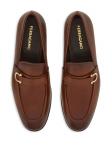 Мокасины с бляшкой Ганчини Ferragamo, коричневый - фото 4