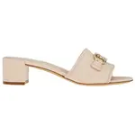 Шлепанцы женские Ferragamo Gancini, белый - фото 5