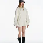 Свитшот унисекс цвета айвори Nerdy, слоновая кость - фото 7