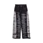 Брюки Who Decides War Ultra Flare Denim, Coal - фото