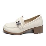 Лоферы женские Zhr, бежевый - фото 4