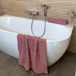 Полотенца для сауны набор  Zollner, пыльно-розовый - фото 4