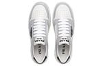 Кроссовки district leather sneakers 'white grey' Prada, белый - фото 3