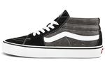 Кроссовки Vans SK8-Mid Splicing Mid Tops Casual Skateboarding Shoes Unisex Black - фото