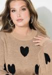 Джемпер MIAMODA PULLOVER BEQUEME PASSFORM HERZEN, Dark Cement/Taupe - фото 4