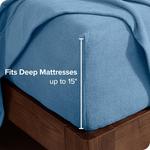 Комплект простыней из флиса Bare Home, красный - фото 4