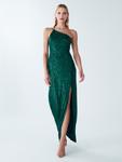 Вечернее платье BWLDR Boston, зеленый - фото