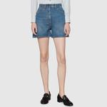 Шорты джинсовые женские Gucci, синий - фото 2