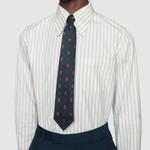 Галстук мужской синий GUCCI - фото 4