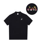 Nike Спортивная поло мужская black - фото