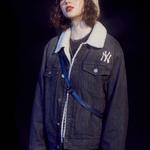 Джинсовая куртка New York Yankees унисекс, черный Mlb - фото 3