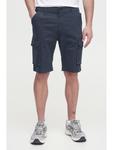 Тканевые шорты INDICODE, темно-синий - фото