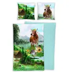 Двустороннее постельное белье Irisette «Magic-K 8862», элегантный цифровой принт, цвет multi - фото