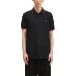 FRED PERRY Мужская черная поло - фото 6