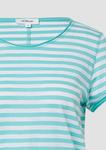 Футболка s.Oliver, Turquoise/White - фото 2