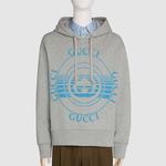 Толстовка мужская серая Gucci, серый - фото 2