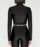 Блуза Cropped fit Just Cavalli, черный - фото 4